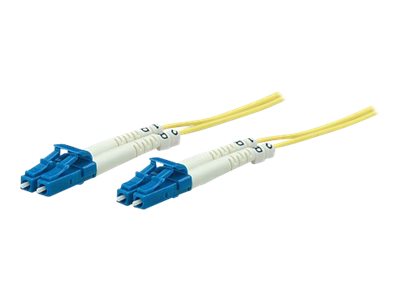 INTELLINET LWL Kabel LC/LC OS2 5m gelb 9/125um Duplex Singlemode Verpackung