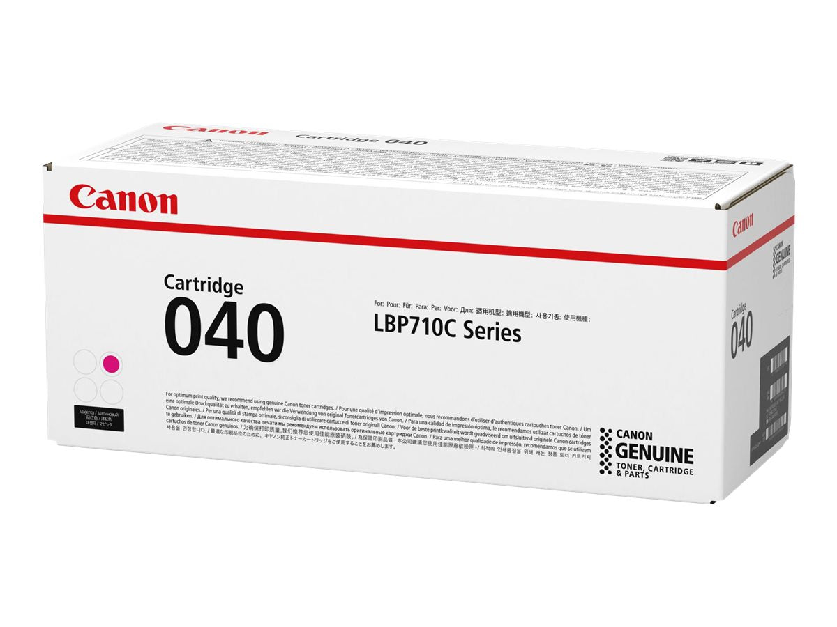 CANON 040M Toner magenta Seitenansicht