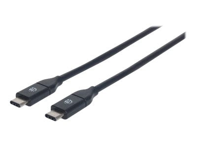 MANHATTAN USB 3.1 Typ C Gen2 Kabel 0,5m Vorderansicht