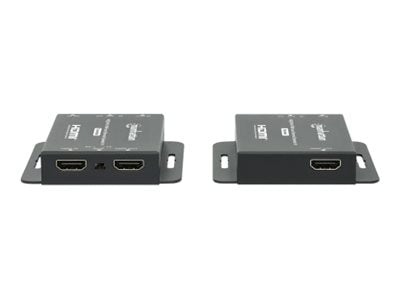 MANHATTAN HDMI over Ethernet Extender Set Anschlussmöglichkeiten