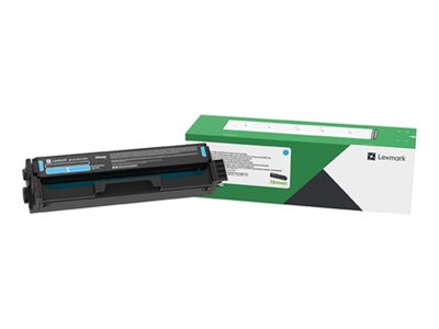 LEXMARK 20N2HC0 Cyan Tonerpatrone Vorderansicht
