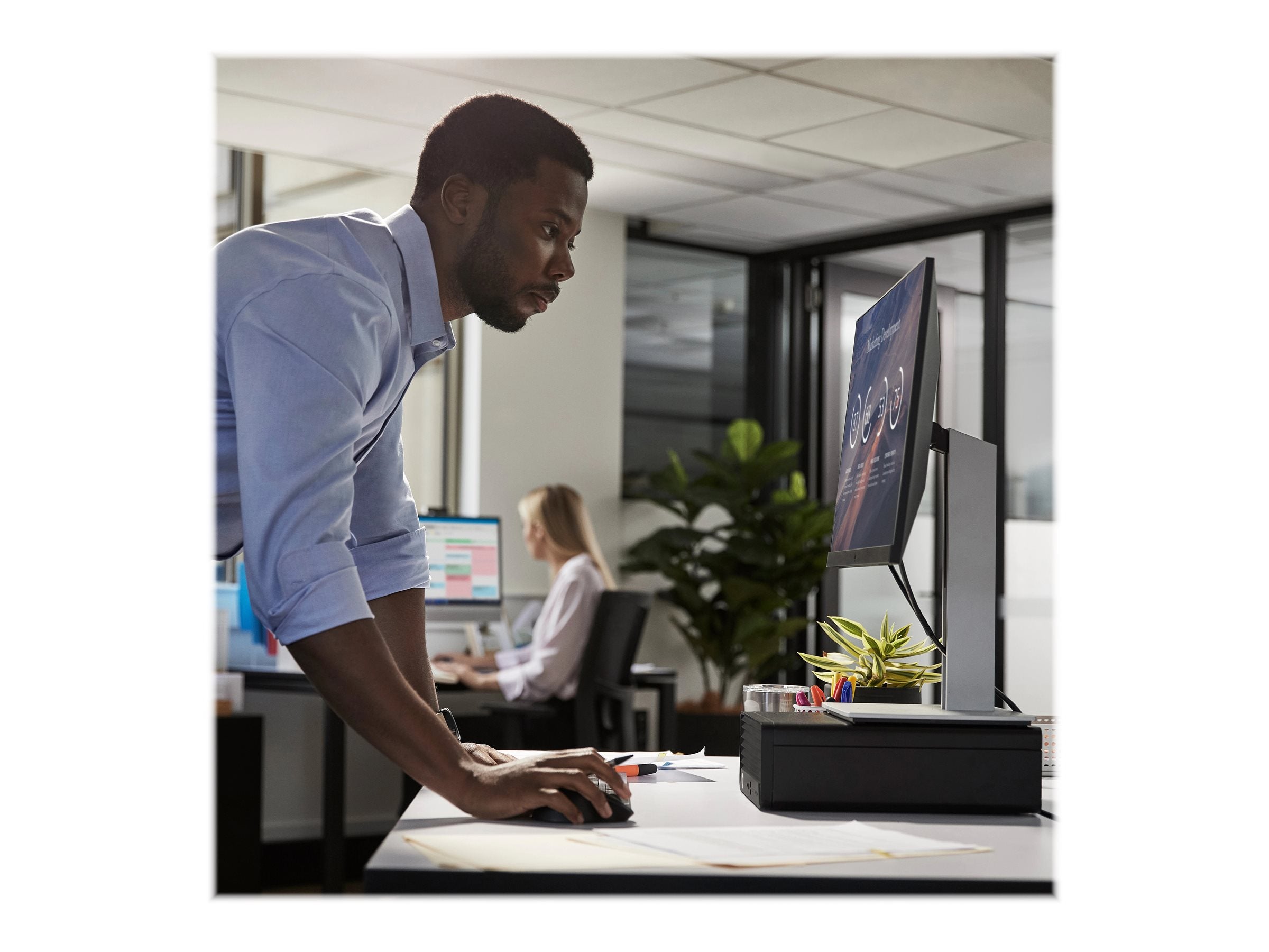 HP Pro SFF 400 G9 Rückansicht