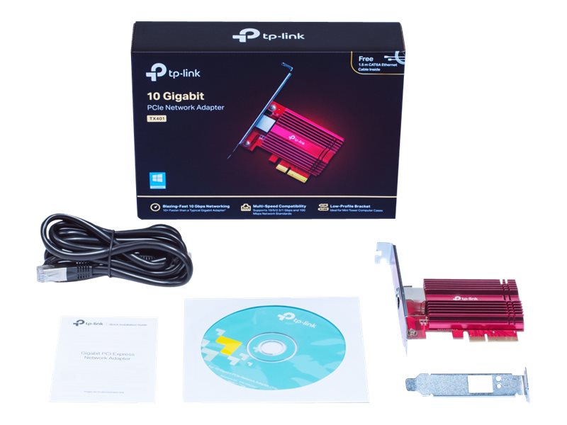 TP-LINK TX401 10Gigabit PCI Express Netzwerkadapter Detailansicht