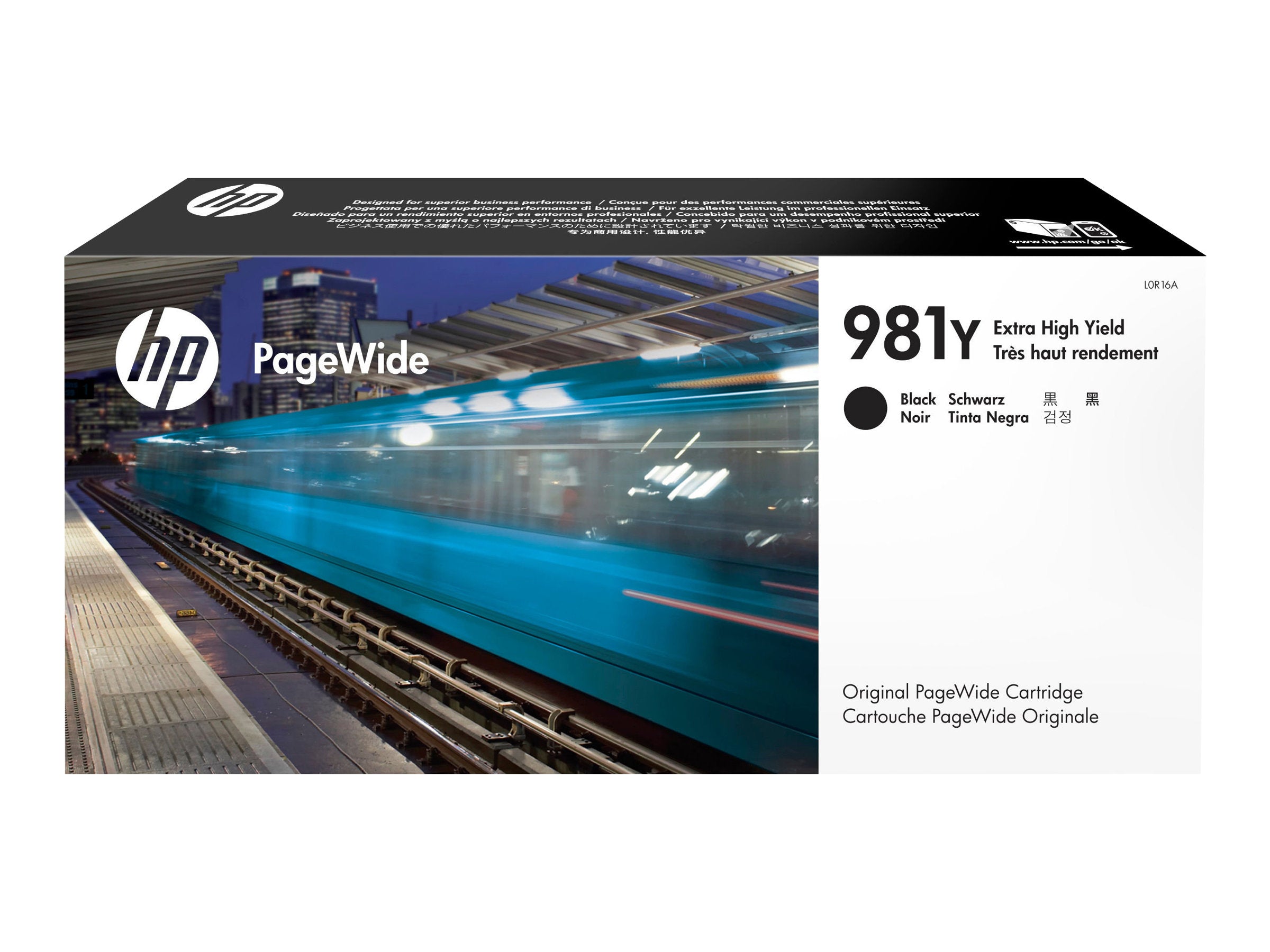 HP 981Y Tintenpatrone Vorderansicht