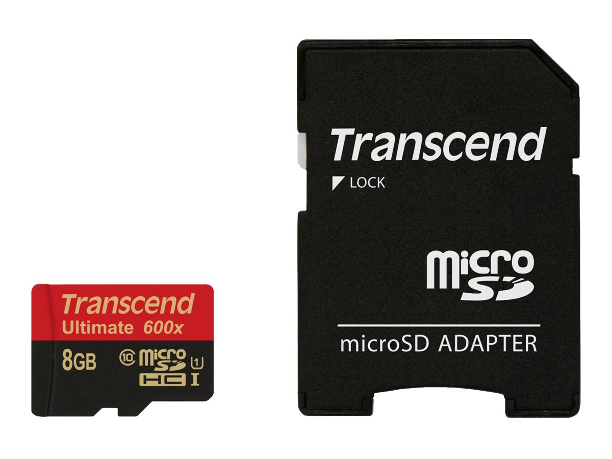 TRANSCEND Ultimate 8GB microSDHC UHS-I Verpackung