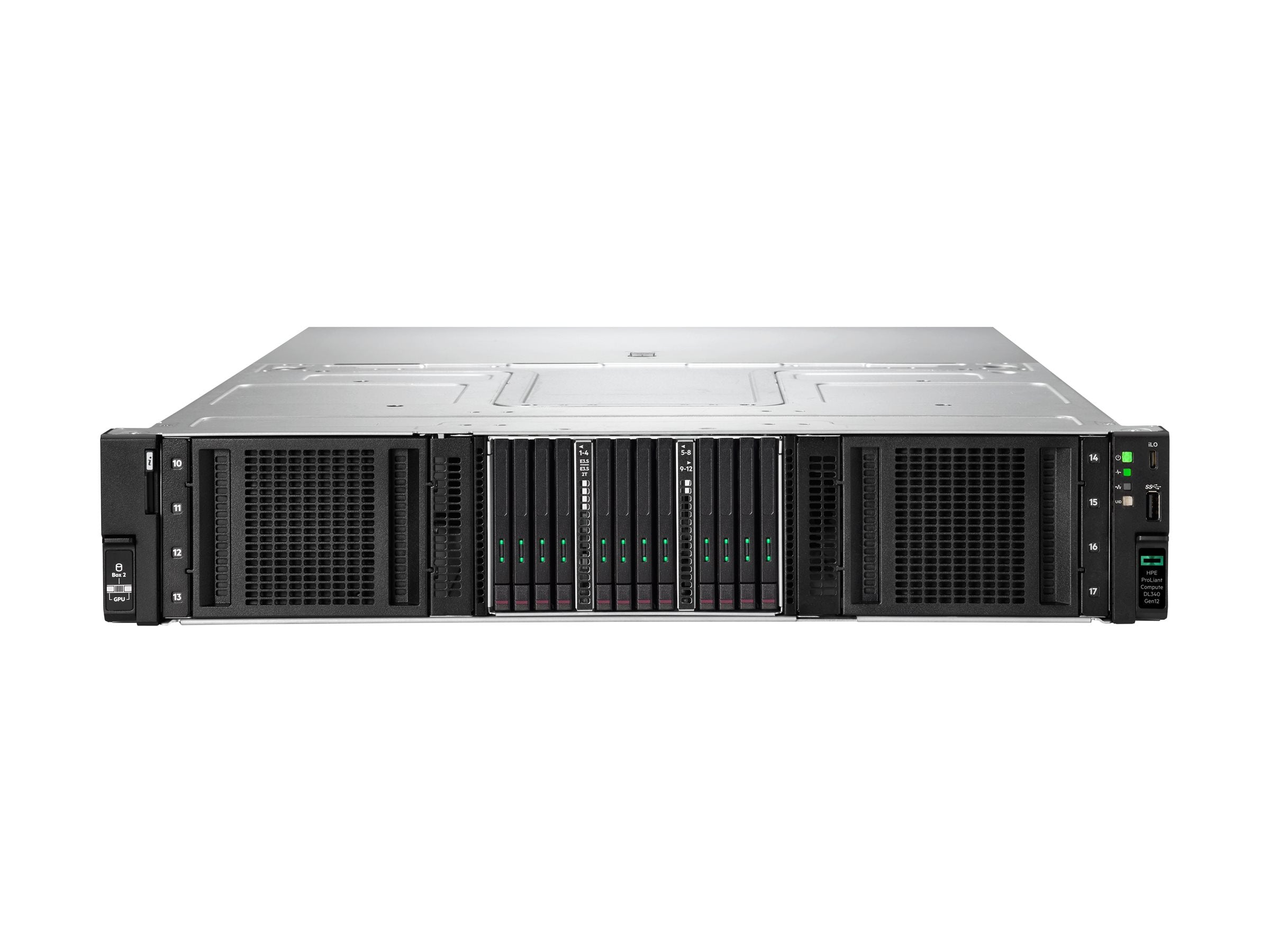 HPE ProLiant DL340 Gen12 2HE 6505P 12-Core 2.2GHz 1x64GB-R 8SFF Hot Plug MR408i-o 2x480GB SSD 2x1000W Server