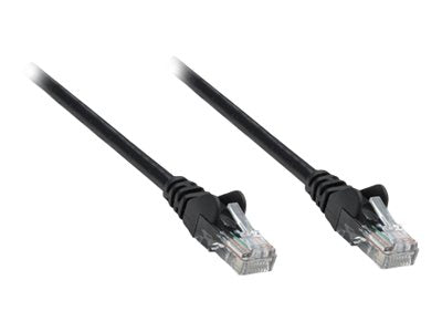 INTELLINET Netzwerkkabel Cat5e 15m Schwarz Verpackung