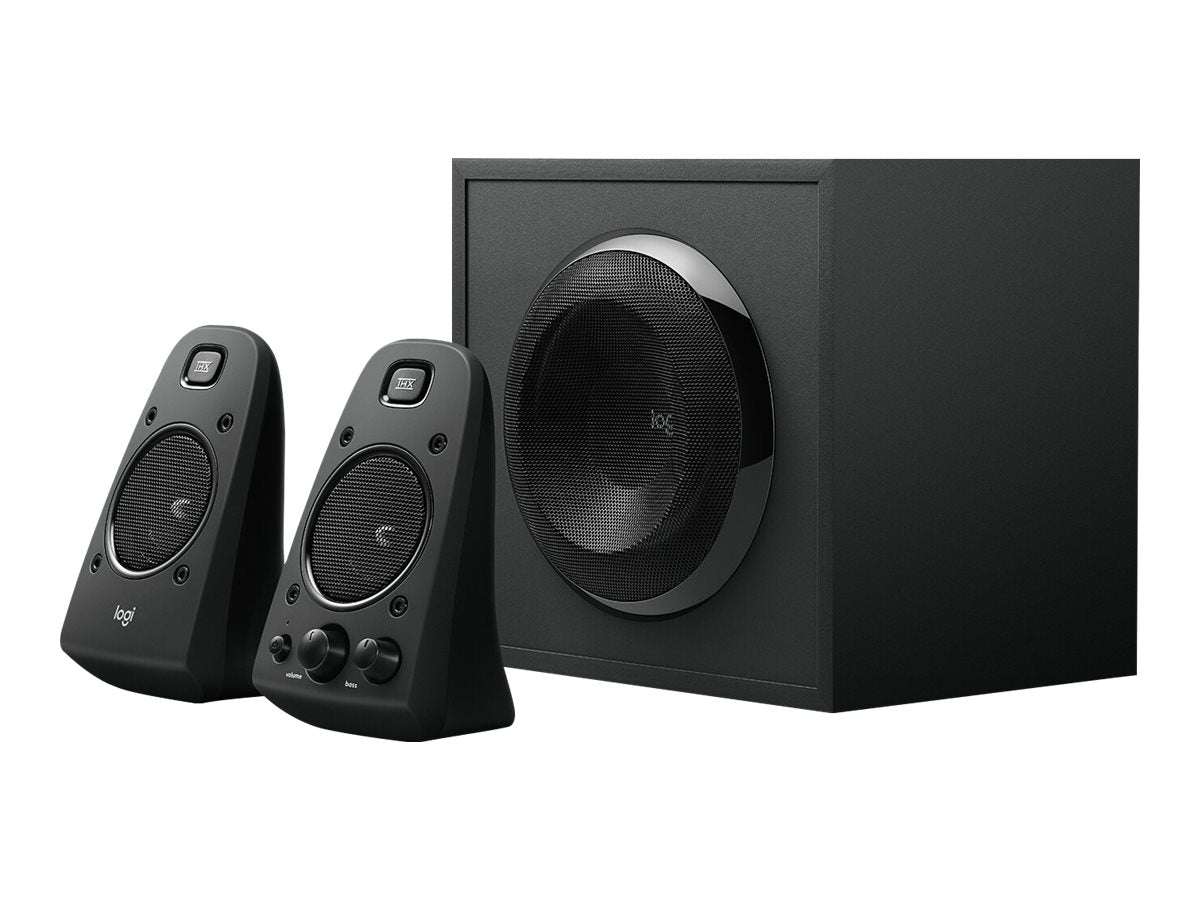 LOGITECH Z623 Lautsprechersystem 2.1 Schwarz - Vorderansicht