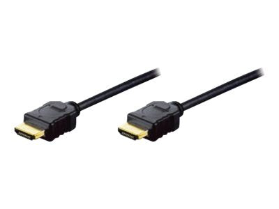 ASSMANN HDMI 2.0 Anschlusskabel 2m Vorderansicht
