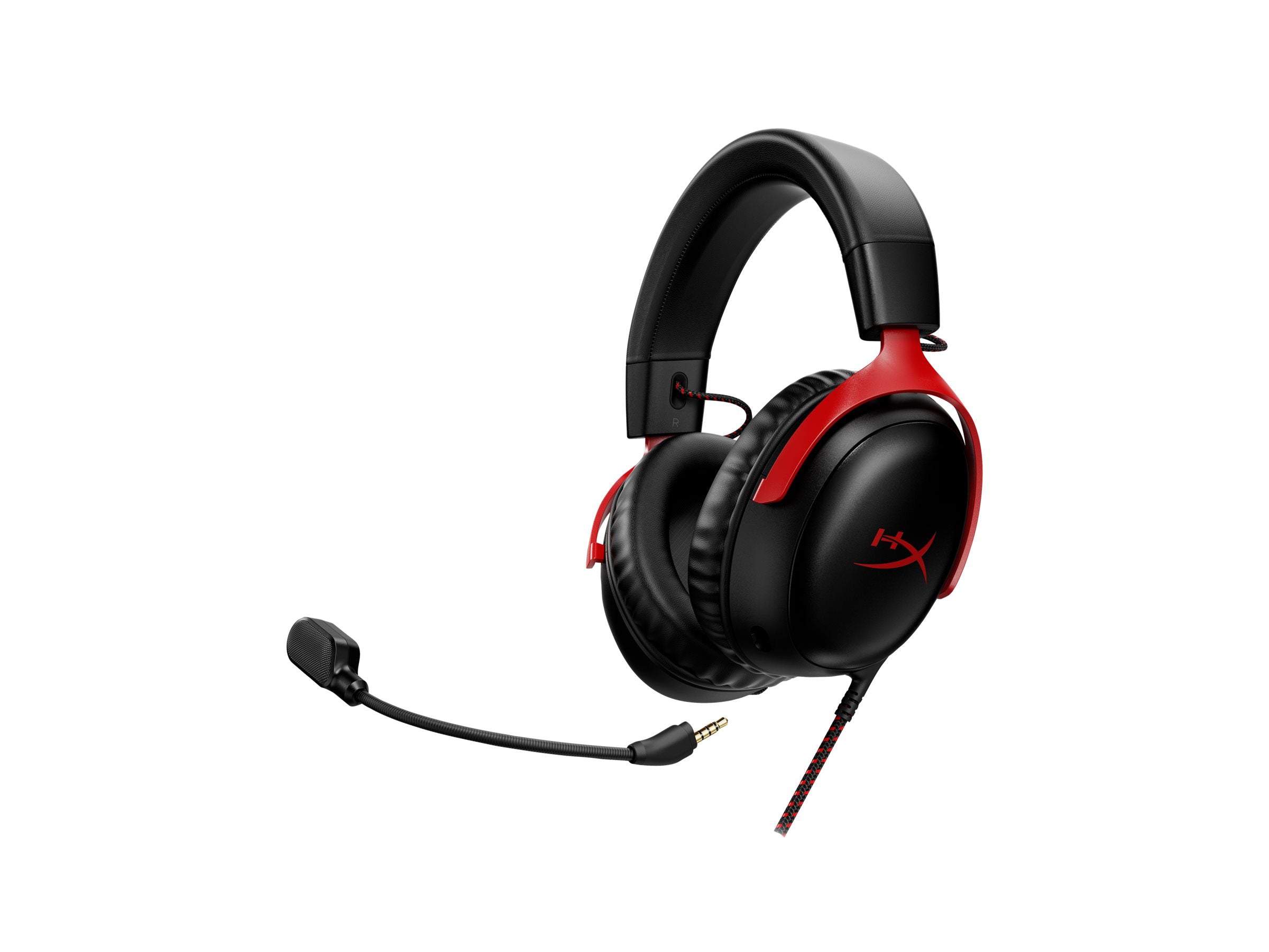 HP HyperX Cloud III gamer headset BLK/RED Seitenansicht