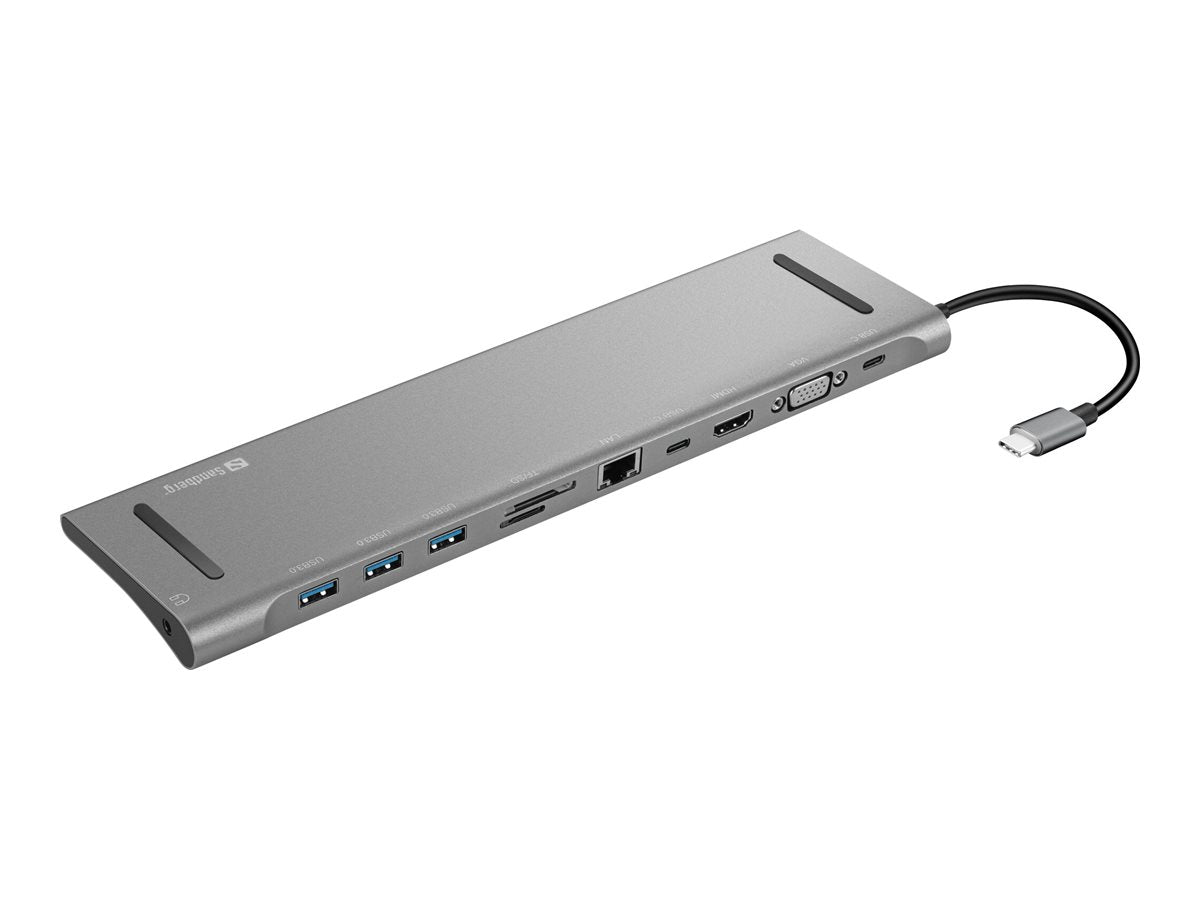 SANDBERG USB-C 10-in-1 Docking Station Verpackung