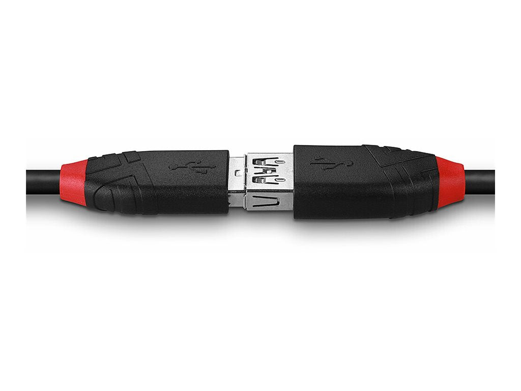 LINDY USB 2.0 Aktivverlaengerung Slim 5m Anschlussansicht