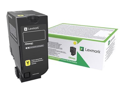 LEXMARK Toner Corporate Yellow für CS725 - Vorderansicht