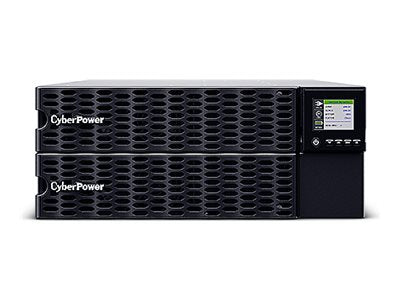 Detailansicht der Anschlüsse der CYBERPOWER Smart App Online UPS Rack AC 200-240V 8000Watt 8000VA