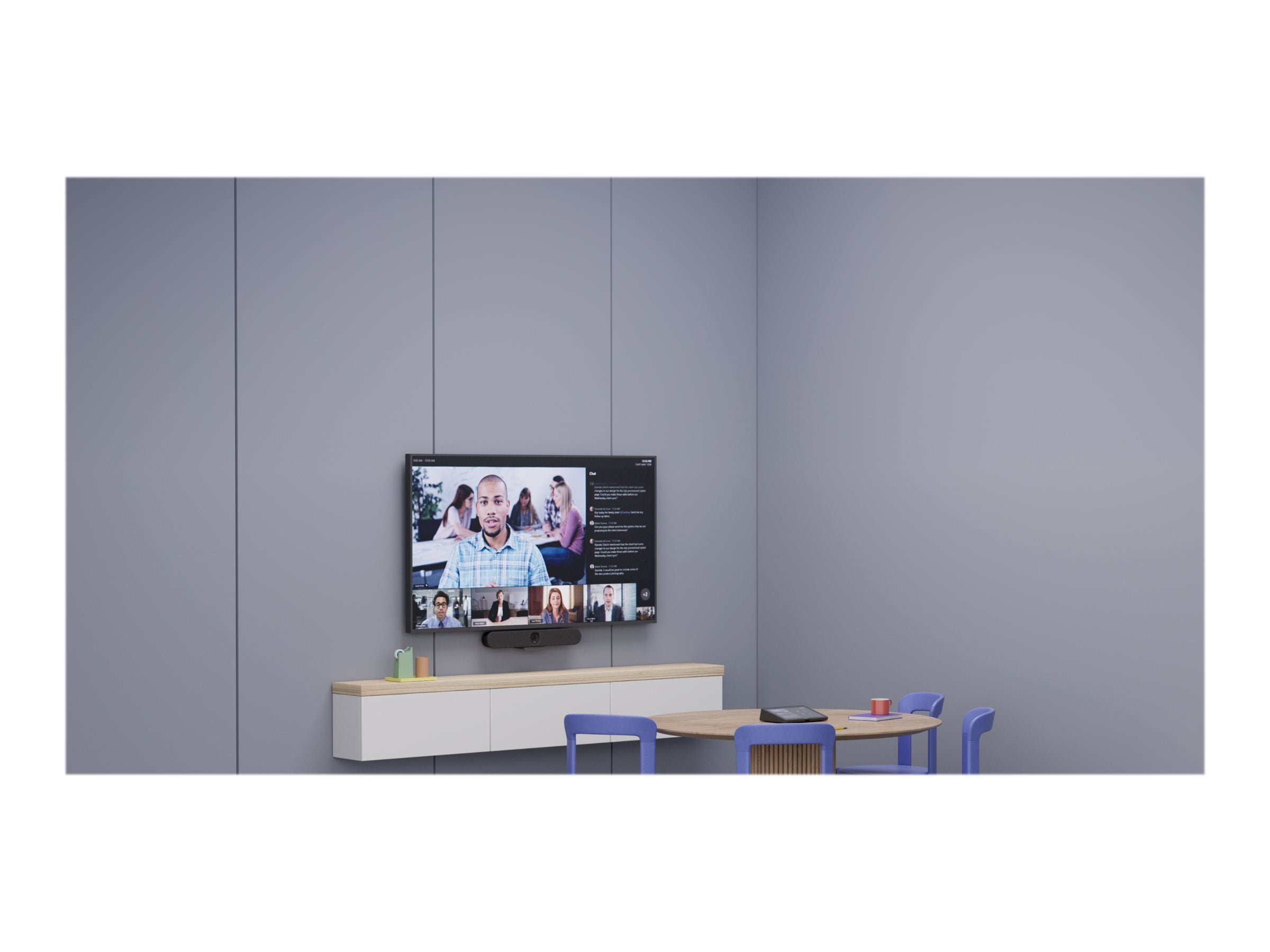 LOGITECH WEBCAM - Rally Bar Huddle - GRAPHITE - USB - PLUGG - WW-9006 - HONG KONG/UK/SEA