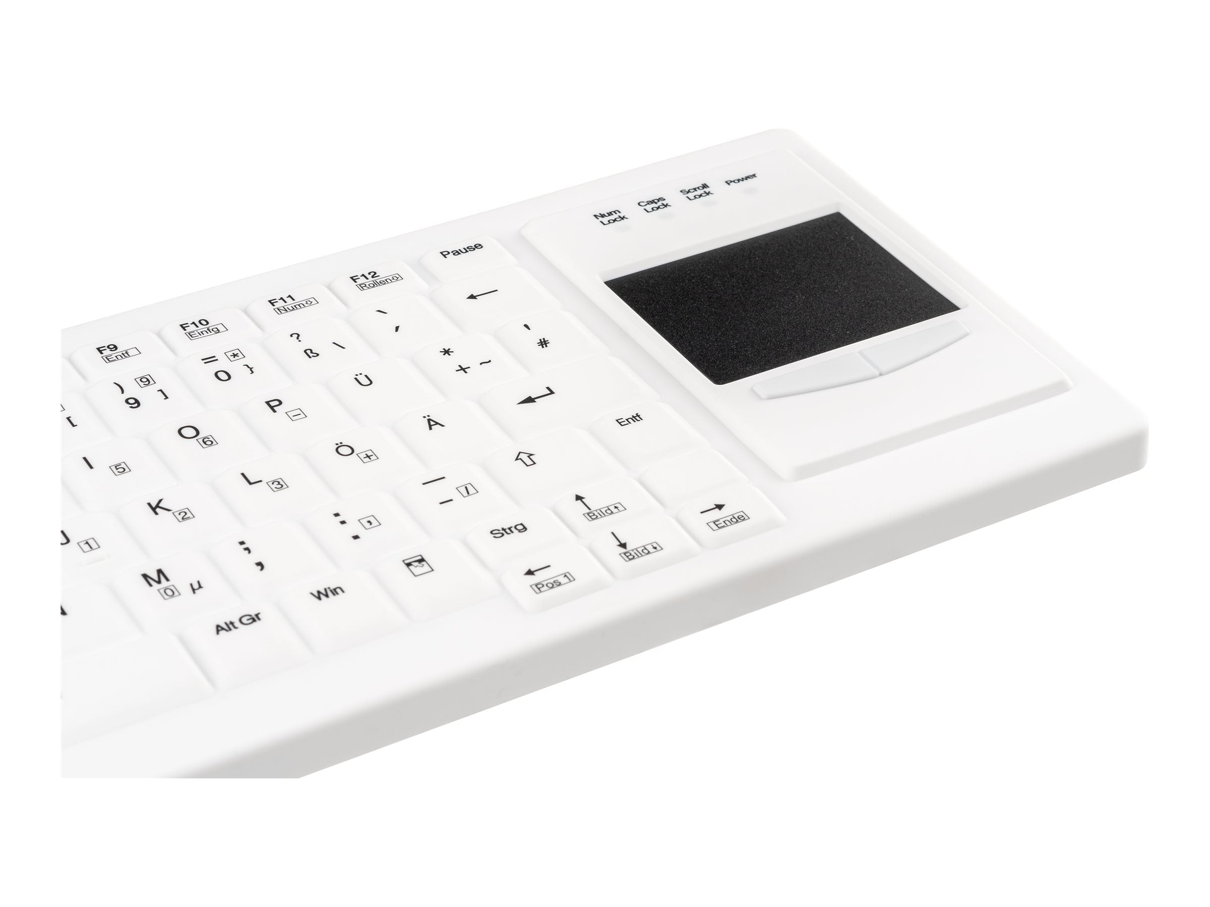 GETT Cleantype Xtra Touch Protect WL kabellose Silikontastatur Verpackung