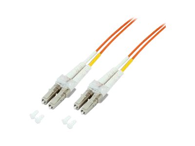 EFB LWL Kabel Duplex Jumper LC-LC 50/125 OM4 3 Meter Vorderansicht