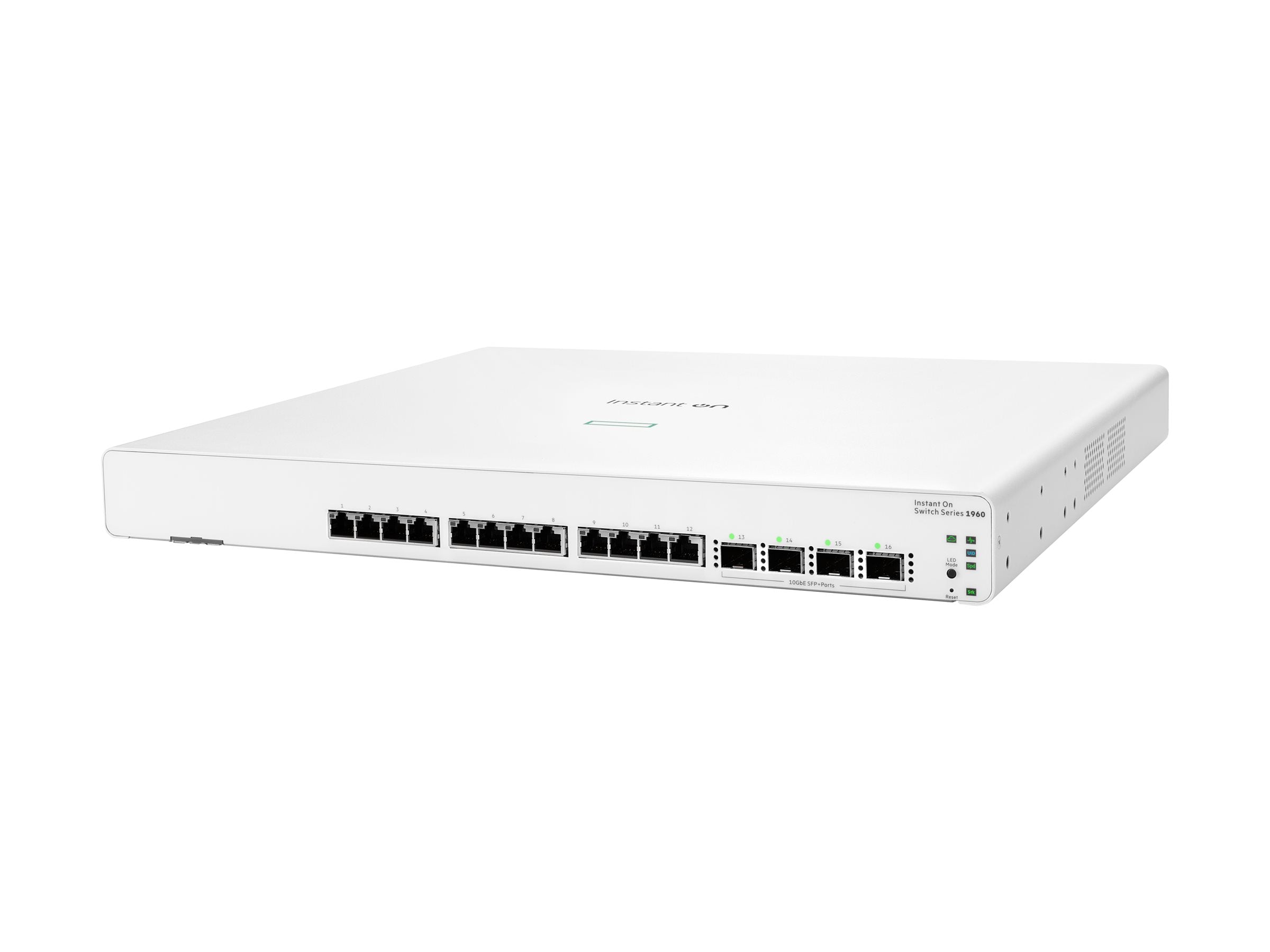 HPE Networking Instant On Switch 12p 10GBT 4p SFP+ 1960 PDU