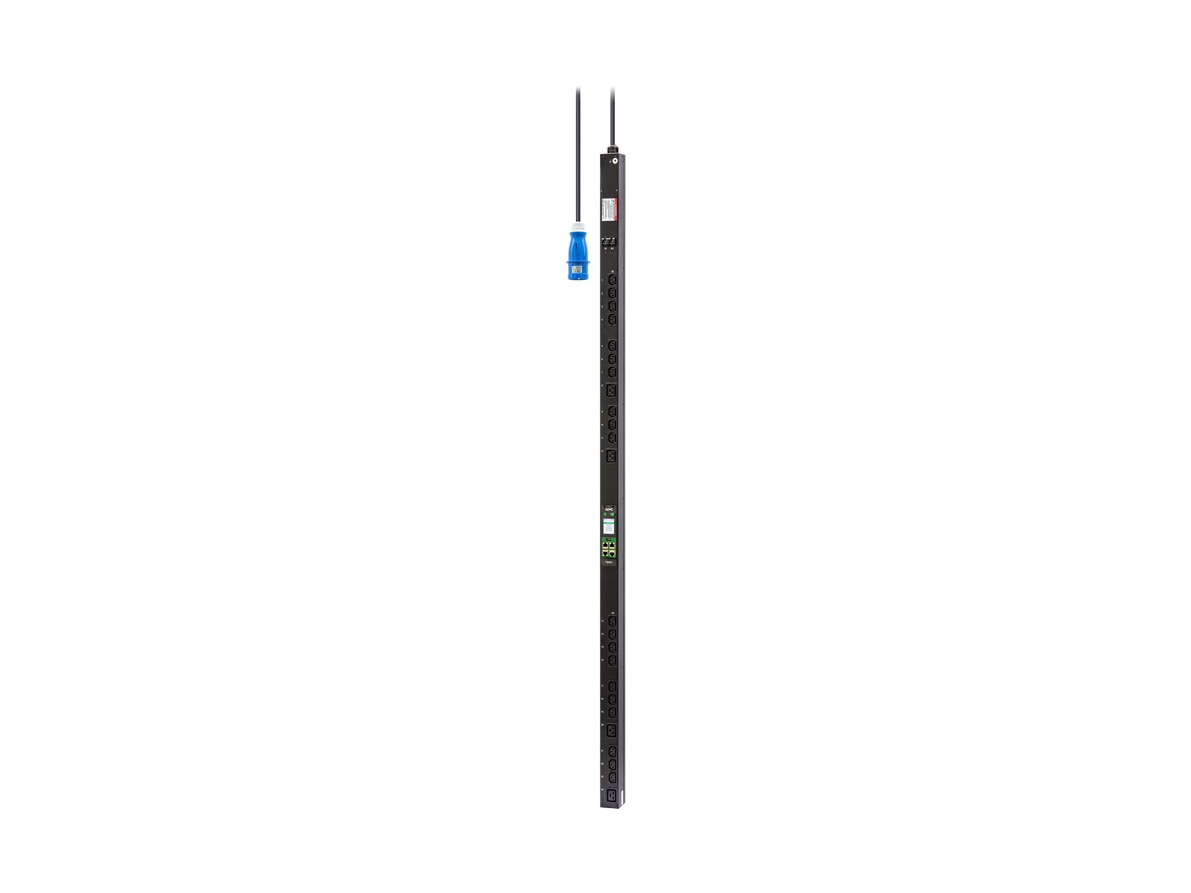 APC Easy PDU 2G Metered-by-Outlet ZeroU 7.4kW 32A 230V - Vorderansicht