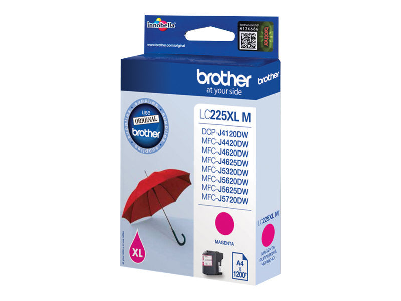 BROTHER LC-225XL Tinte magenta Detailansicht