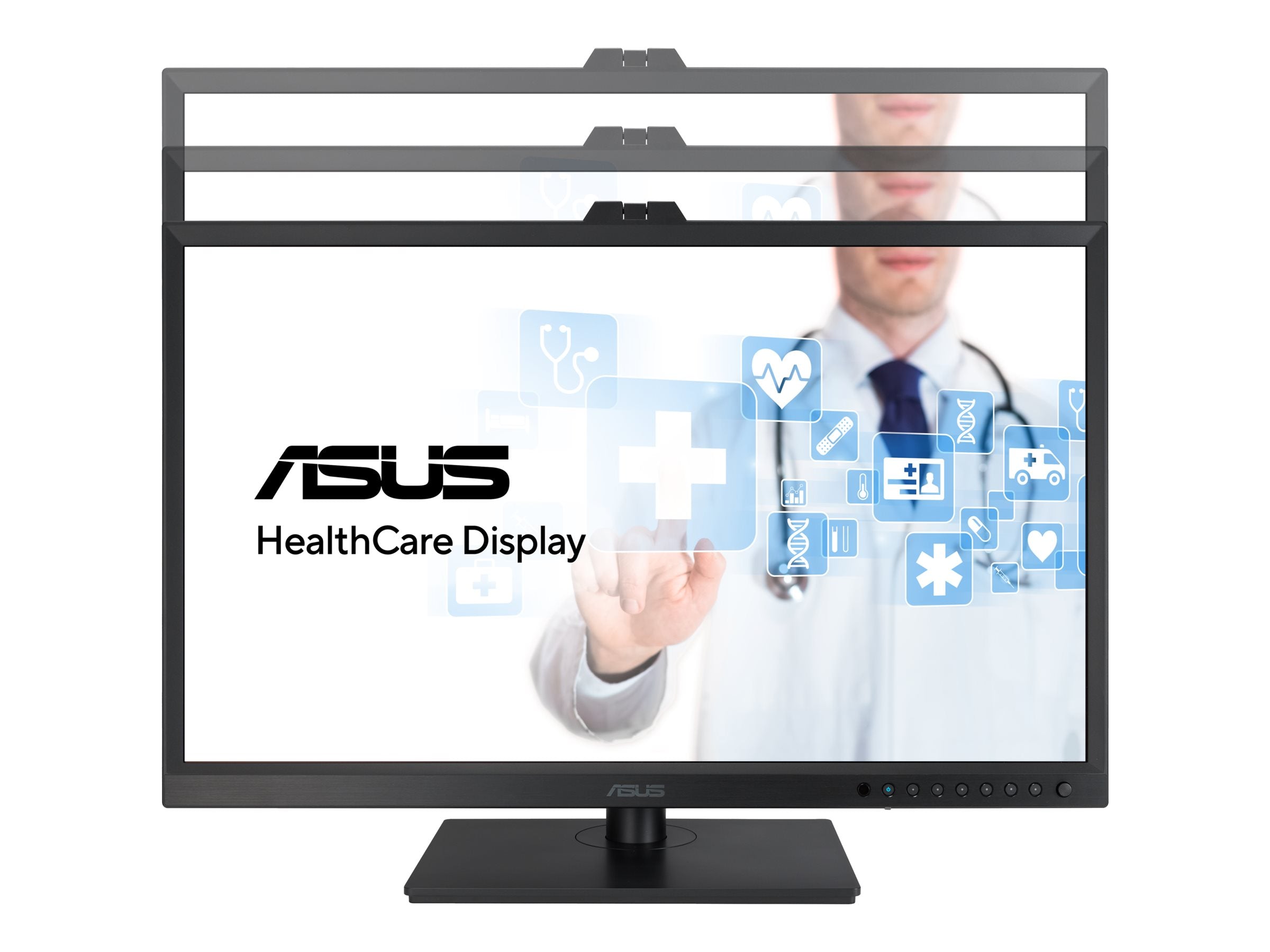 ASUS HA3281A OLED-Monitor Seitenansicht