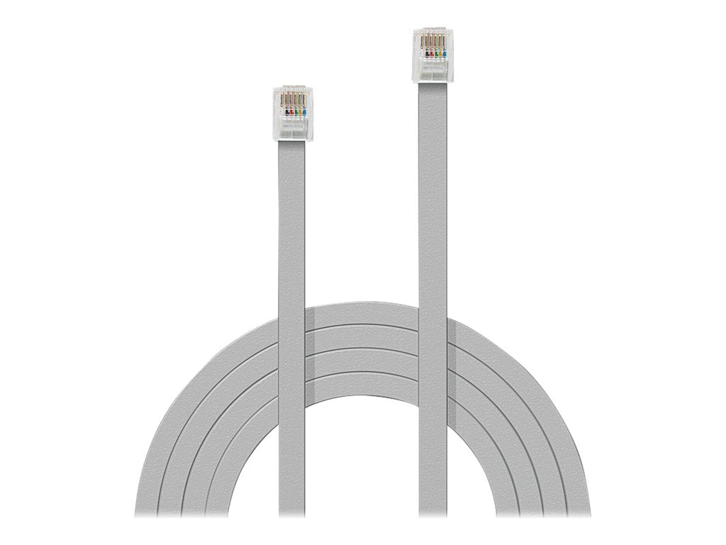 LINDY RJ-12 Kabel 6/6 50m Vorderansicht