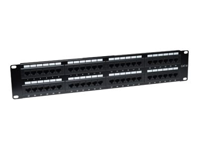 INTELLINET Cat6 Patch Panel 48 Ports Vorderansicht