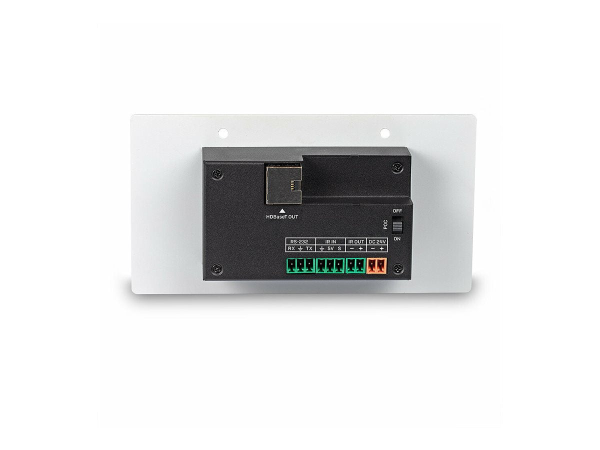 LINDY 150m HDMI & TypeC HDBT EU WallPlate KVM Extender - Anschlussmöglichkeiten