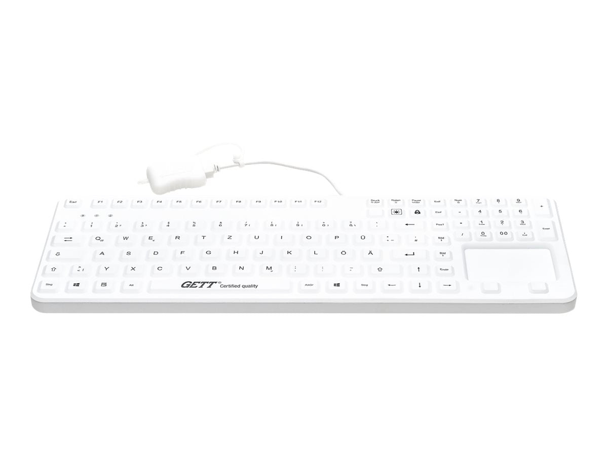 GETT GCQ CleanType Prime Touch+ Tastatur Vorderansicht