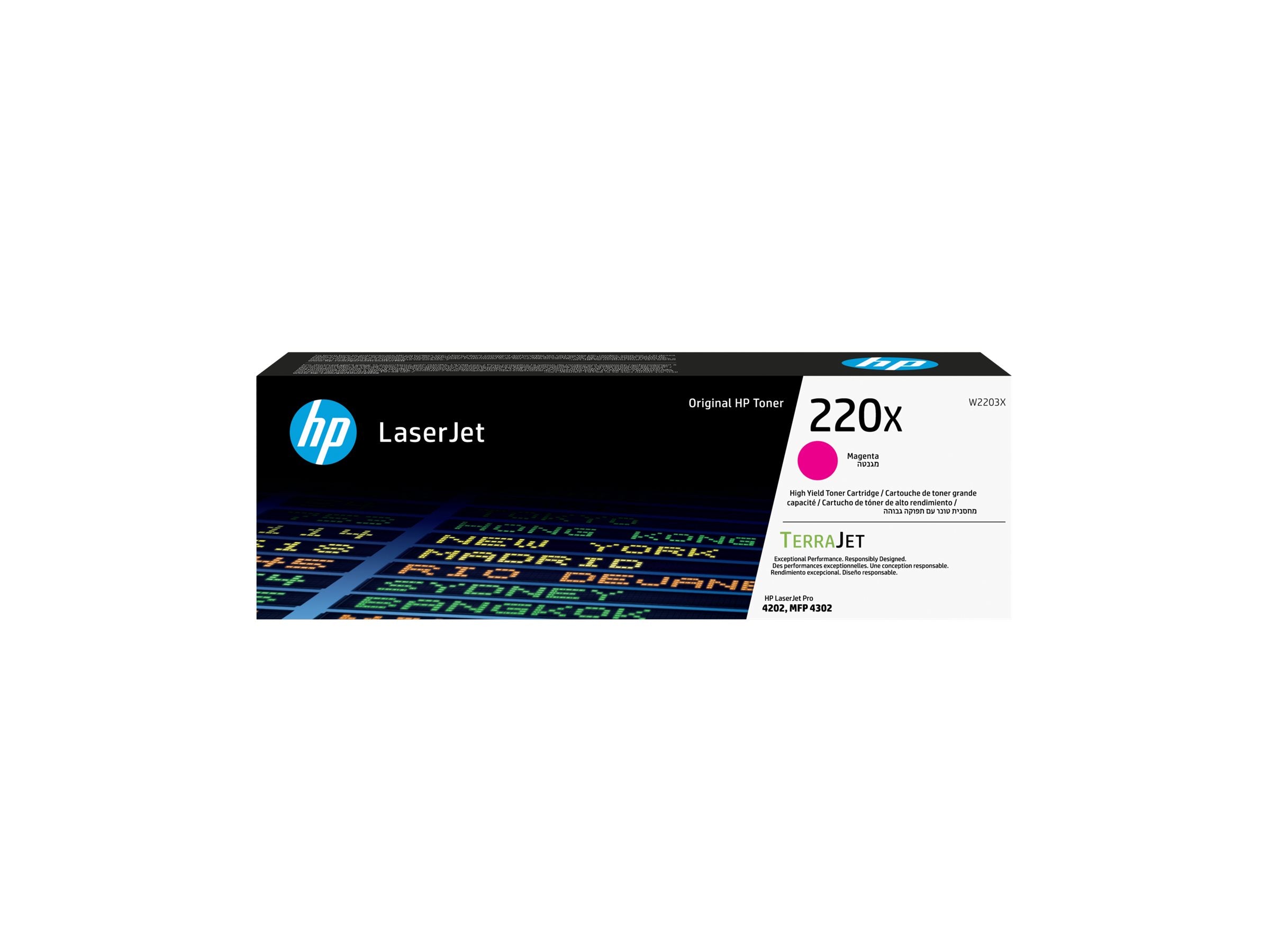 HP 220X Original Magenta LaserJet Toner Cartridge - Verpackung