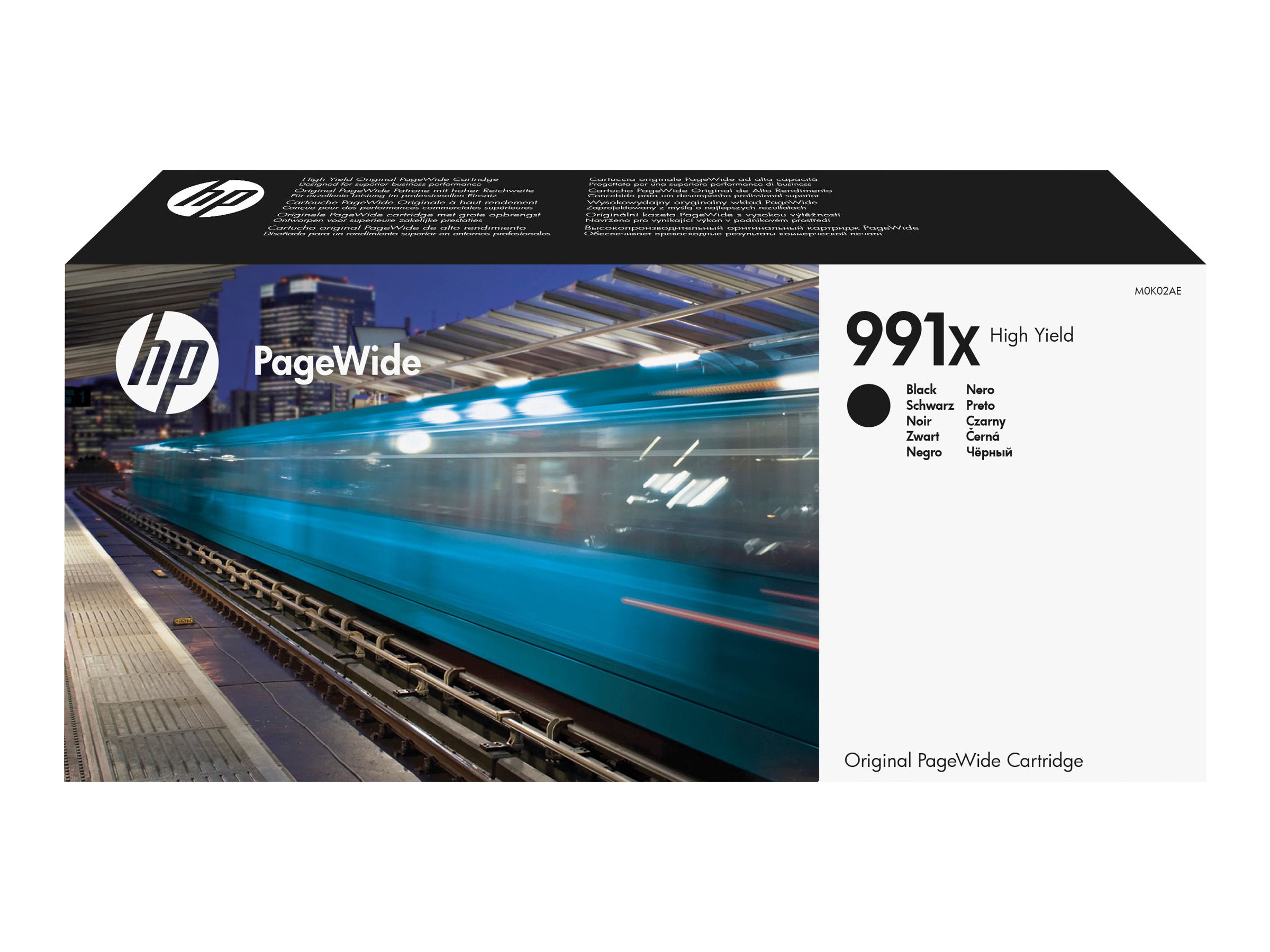 HP original PageWide 991X Tintenpatrone Vorderansicht