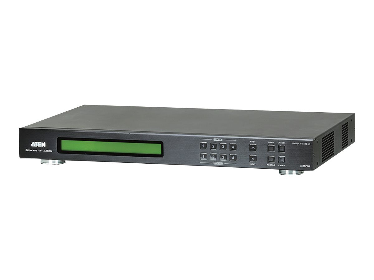 ATEN VM5404H 4x4-HDMI-Matrix-Switch Vorderansicht