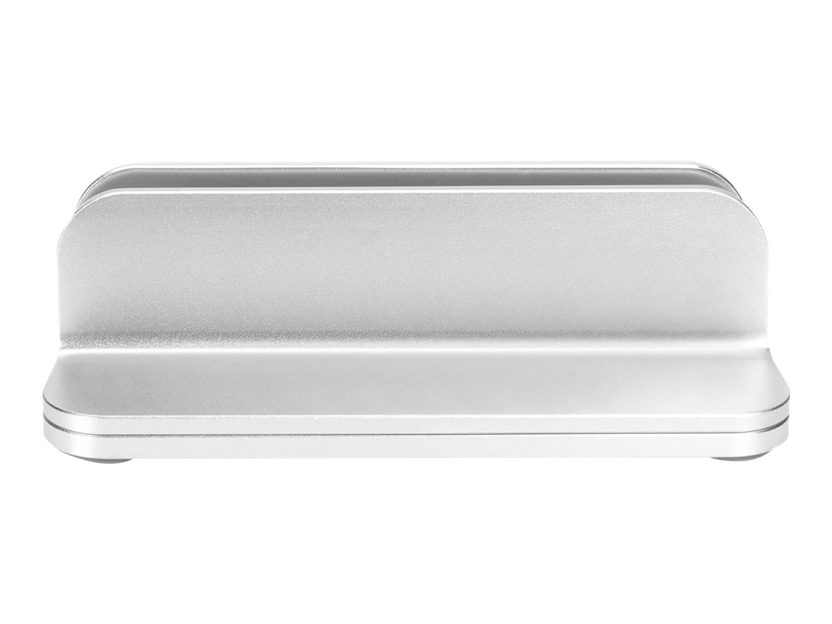 DIGITUS Vertical Notebook Stand aluminum silver - Vorderansicht