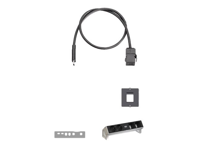 BACHMANN Keystone USB 3.1 Kupplung Typ C Buchse/Stecker 0,5m Vorderansicht