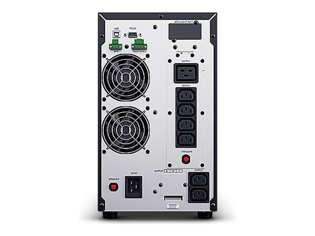 CYBERPOWER Online S Series OLS3000EA UPS AC 230V 2700Watt 3000VA 9Ah RS-232 USB output connectors 8 active PFC Black