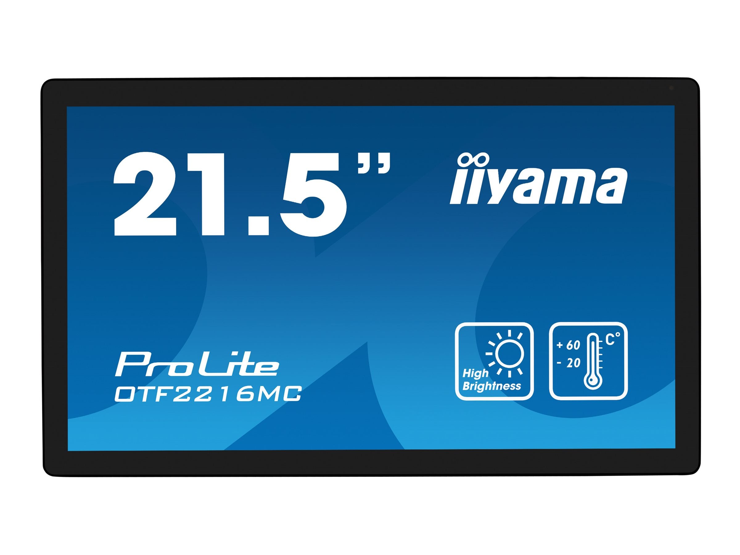 IIYAMA OTF2216MC-B1 Monitor Vorderansicht