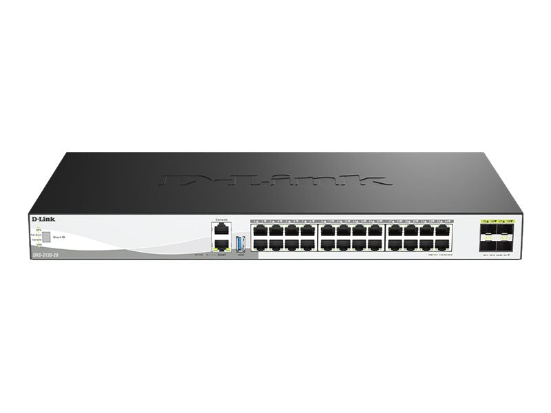 D-LINK DXS-3130-28 Stack Switch Vorderansicht