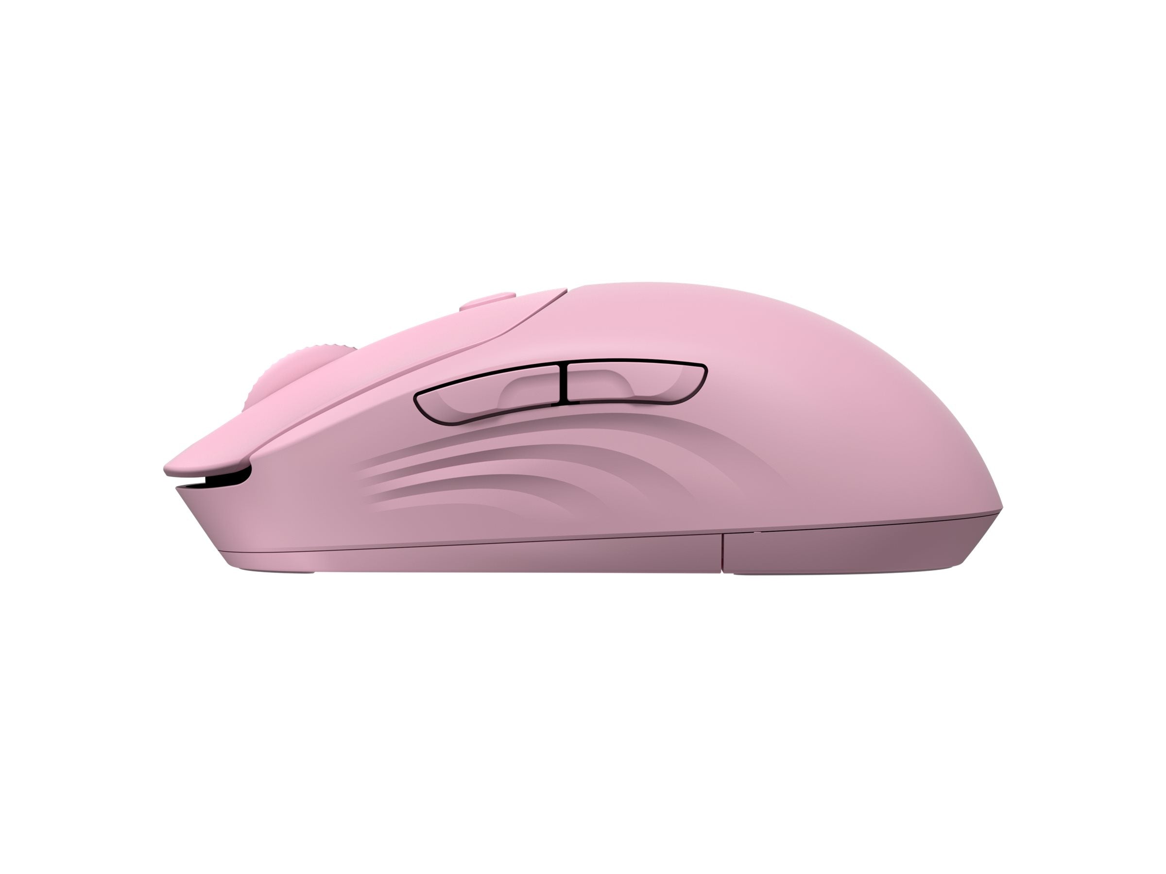 HP 400 Quiet Pink Wireless Mouse Seitenansicht