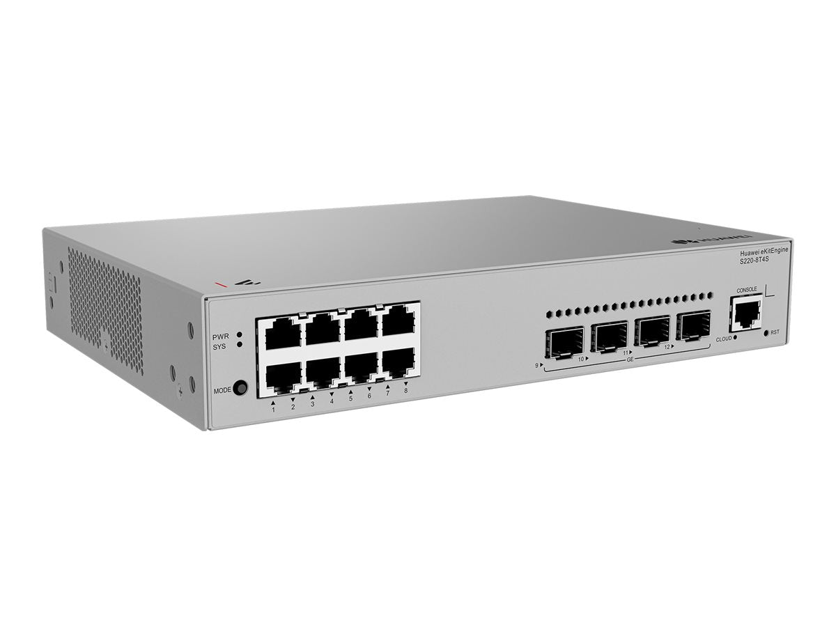 HUAWEI S220-8T4S Switch Vorderansicht