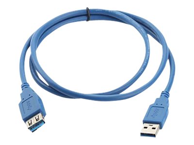 TECHLY USB3.0 Verlängerungskabel blau 1m Verpackung
