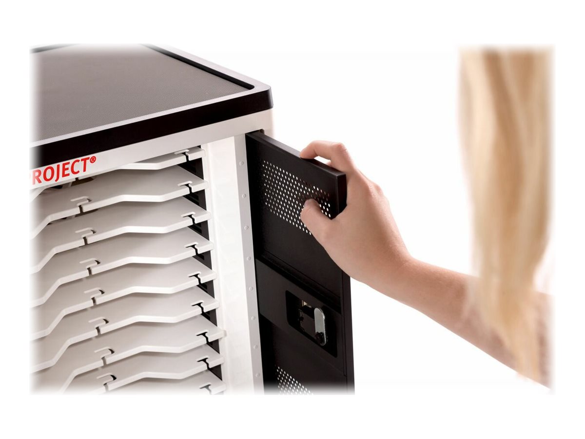 Detailansicht der USB Lightning-Anschlüsse im PARAT Paraproject CUBE U10