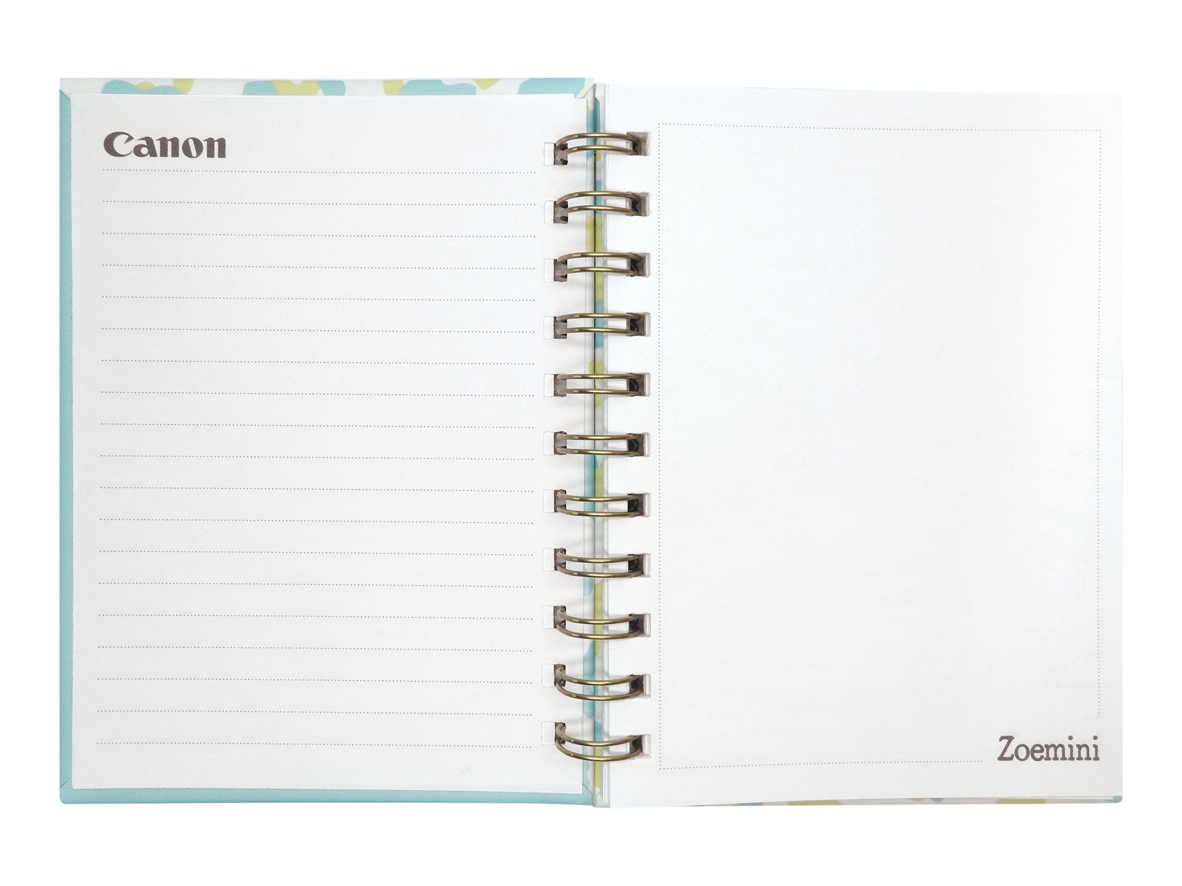 CANON Zoemini Notizbuch MC-DR001 Detailansicht