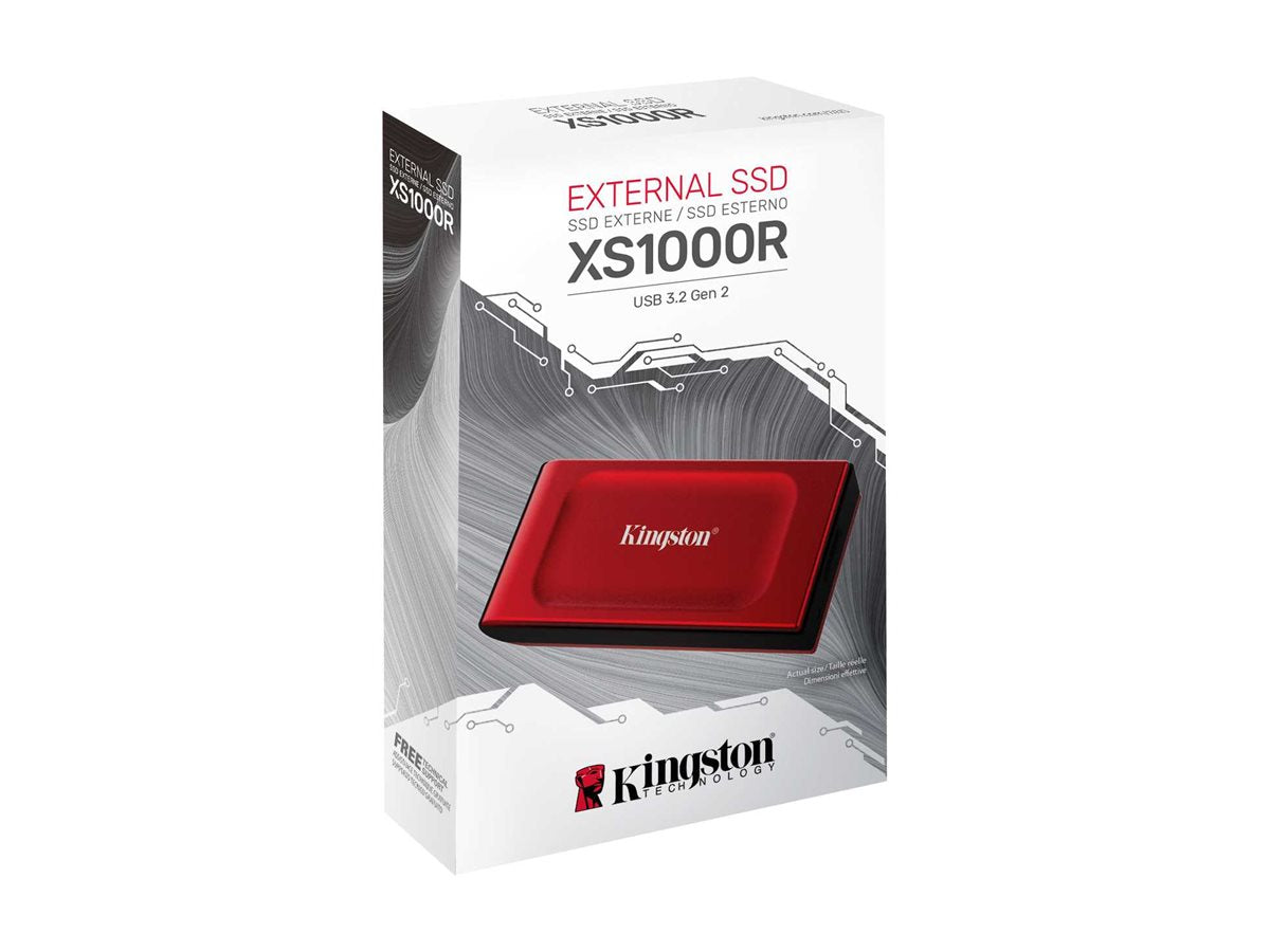 KINGSTON XS1000R 2TB SSD Verpackung