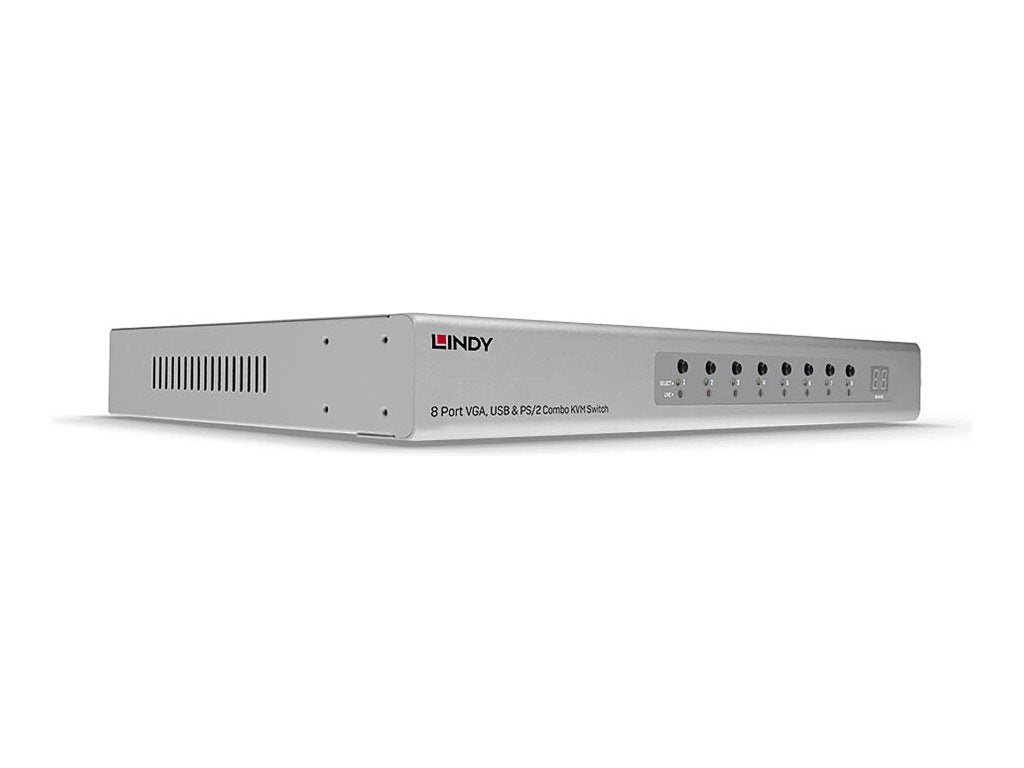 LINDY 8 Port VGA USB & PS/2 Combo KVM Switch Verpackung