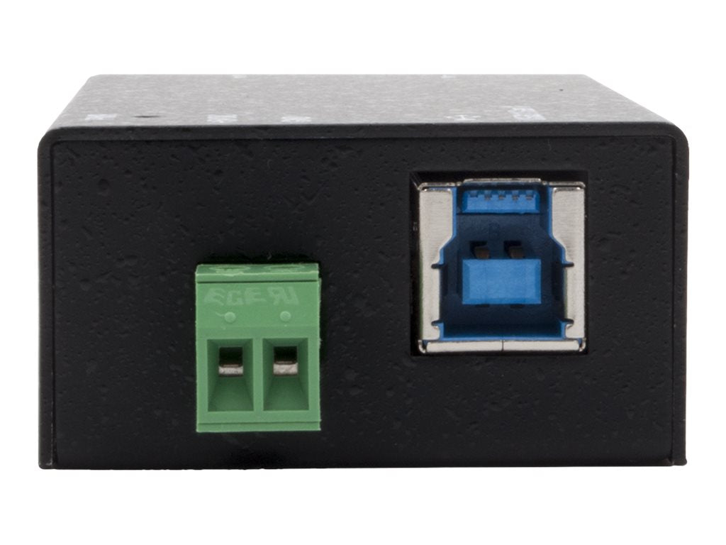 EXSYS EX-1180HMS 4 Port USB 3.2 Gen1 HUB Anschlussansicht