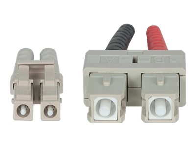 INTELLINET LWL Kabel LC/SC OM3 3m Anschlussansicht
