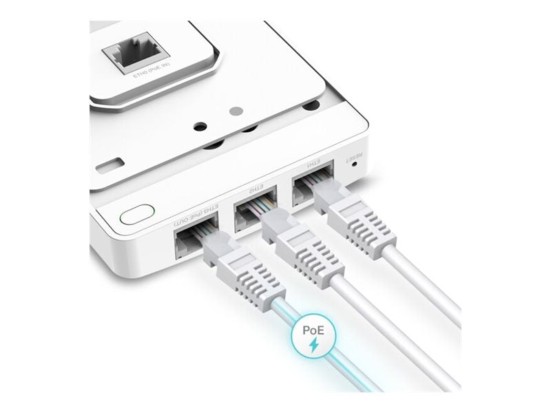 TP-LINK EAP615-Wall AX1800 Wi-Fi 6 Wand-AccessPoint Vorderansicht