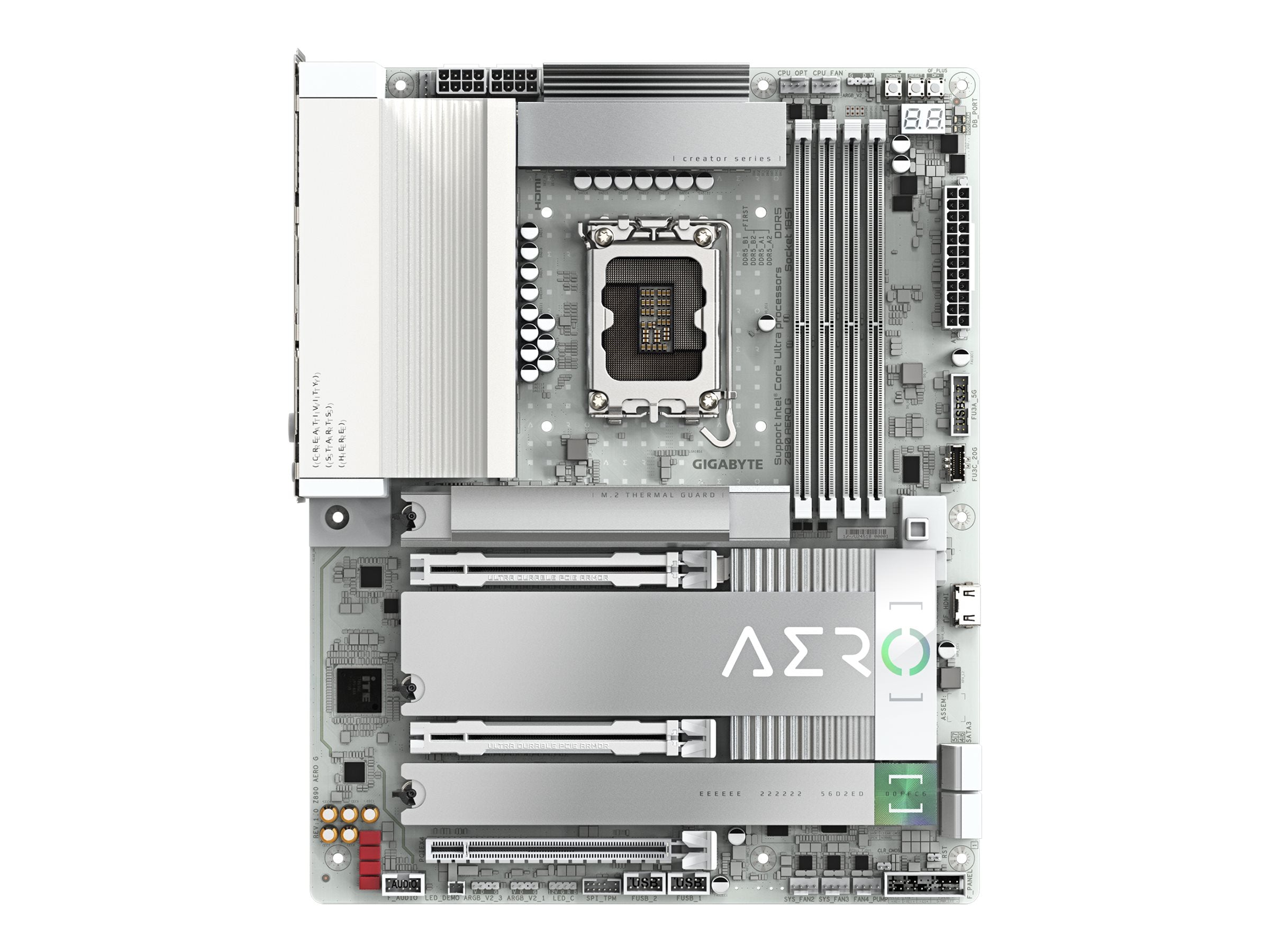 GIGABYTE Z890 AERO G Motherboard Vorderansicht