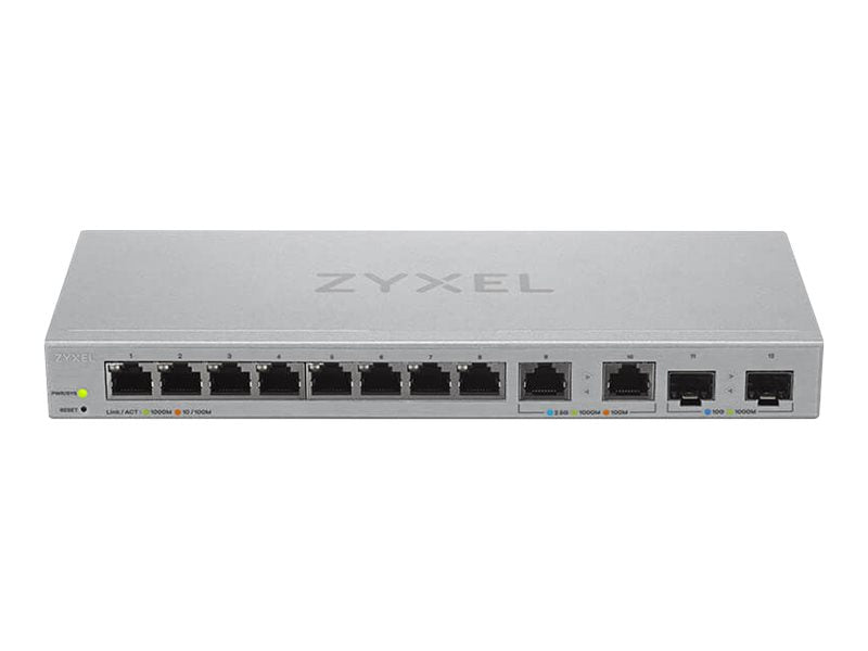 ZYXEL V2 12-Port Managed MultiGig Switch Vorderansicht