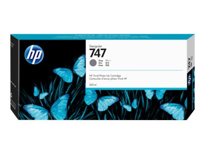 HP 747 Gray Ink Cartridge Verpackung